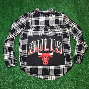 NBA Chicago Bulls flannel shirt